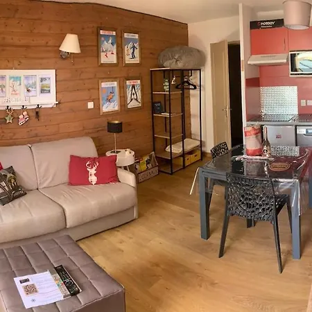 Studio, Parking Prive Couvert, Terrasse Апартаменты *