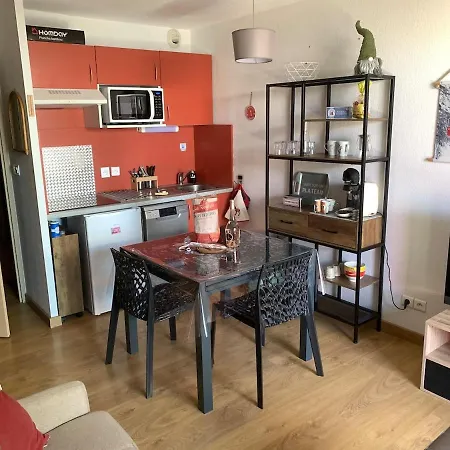 Апартаменты Studio, Parking Prive Couvert, Terrasse